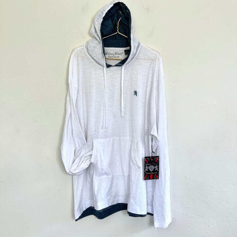Lions Crest by English Laundry NWT Hoodie size 2XL